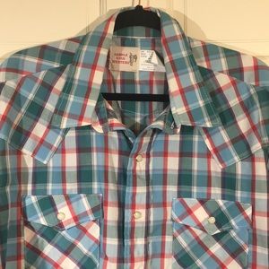 Vintage Sadle King western shirt